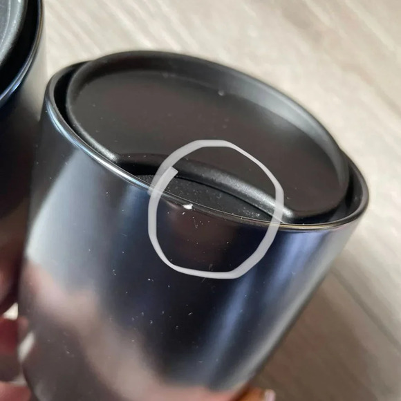 2 Starbucks 2020 Purple Blue Iridescent Ceramic Cup Mug 8 oz - Picture 6 of 6